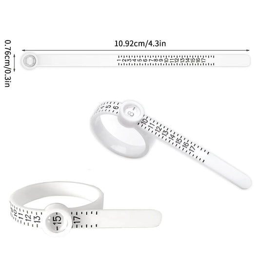 Measuring Tape With Magnifying Glass for finger Anti Spier
