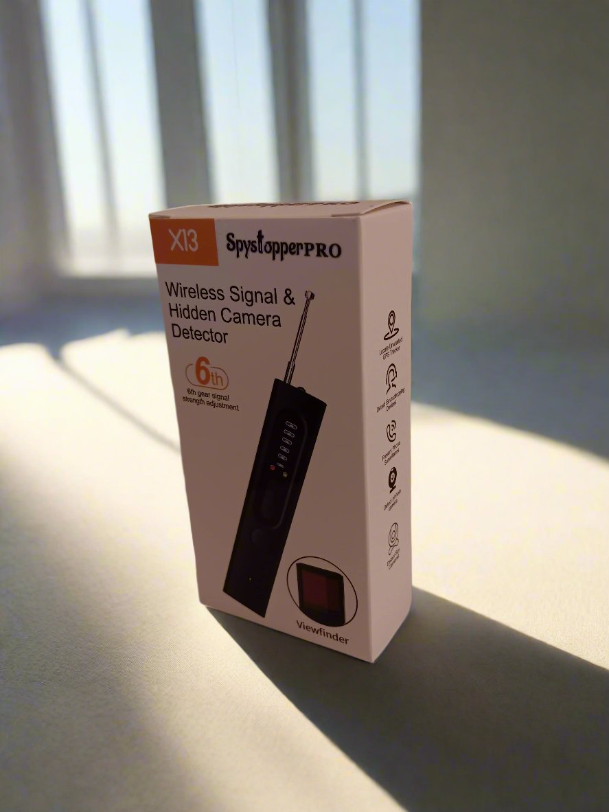 Spystopper Pro - Instant Hidden camera, microphone, gps surveillance tracker detector - Anti Spier 