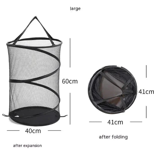 Pop-up Portable Laundry Basket Anti Spier