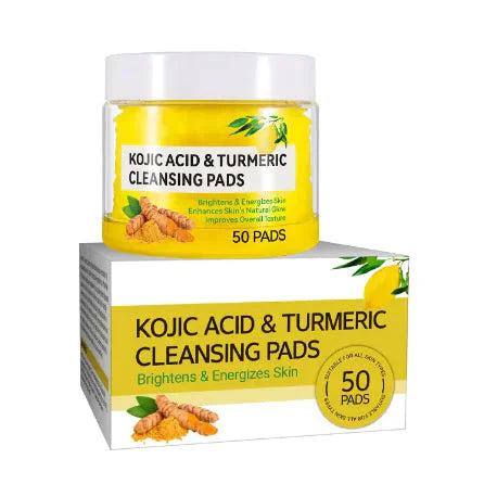 Turmeric Kojic Acid Cotton Cloth for Gentle Skin Care Anti Spier