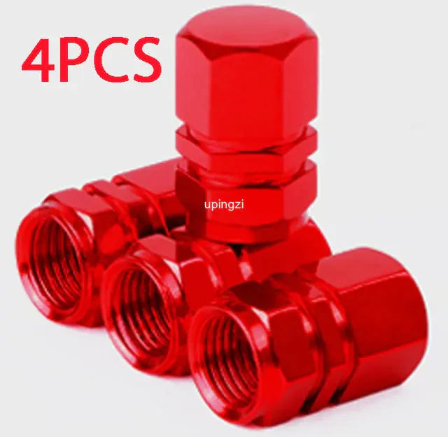 Aluminum Alloy Car Wheel Tire Valve Caps Anti Spier