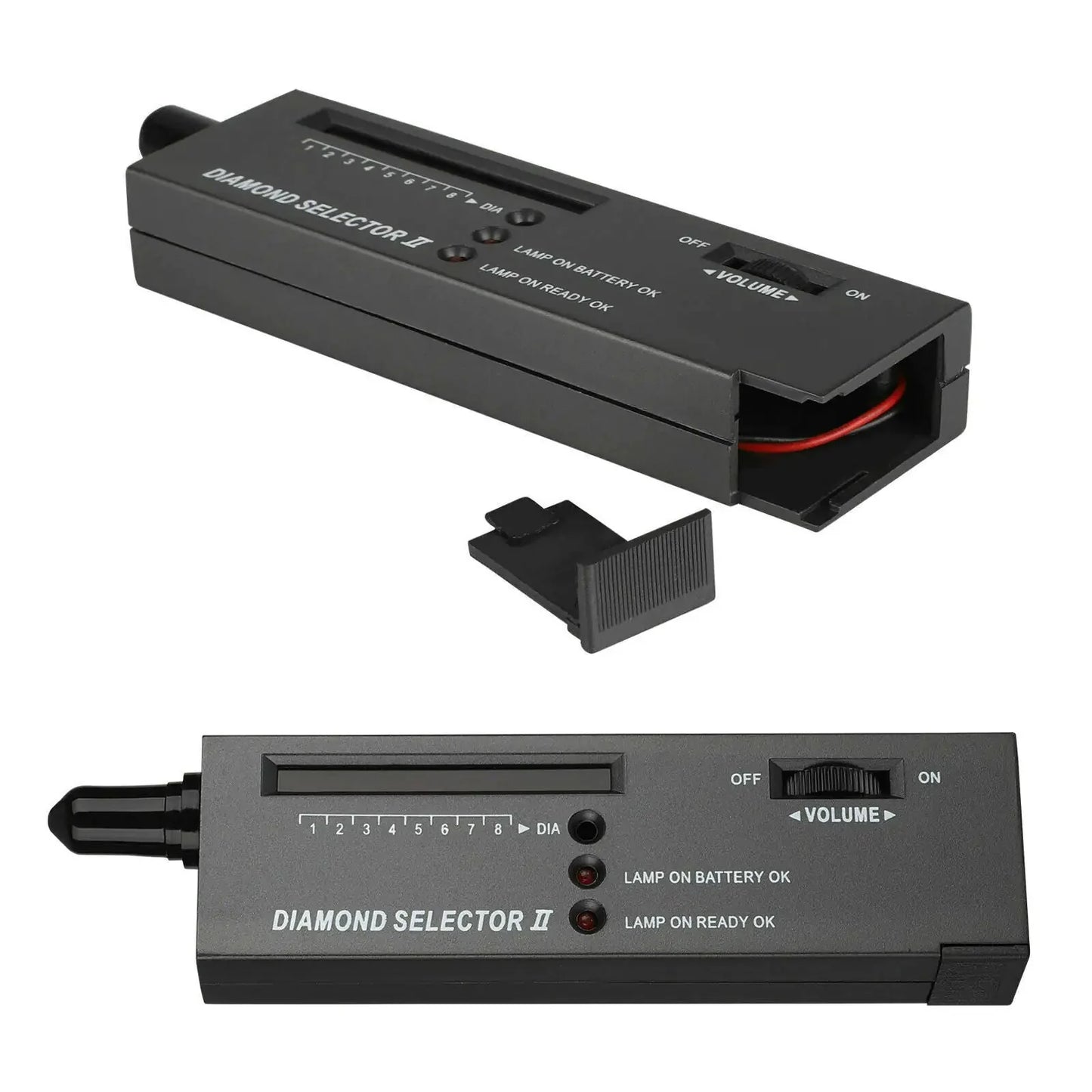 Portable Diamond Tester Selector Illuminated Jewelry Gemstone Testing Tool Kit Anti Spier