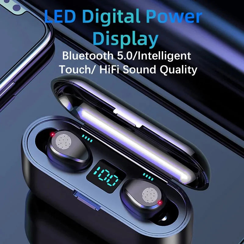 Bluetooth 5.0 Wireless Earbuds Anti Spier