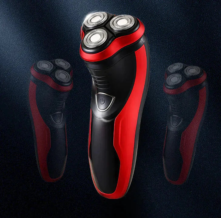 Men's Razor Rotary Waterproof Electric Shaver Pop-Up Trimmer Wet Dry Cordless Anti Spier