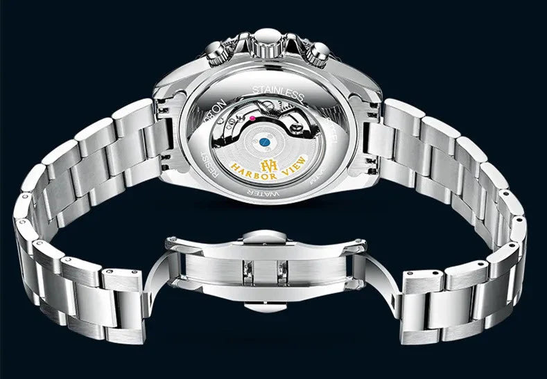 ARBOR VIEW Tourbillon Green Mechanical Watch Anti Spier