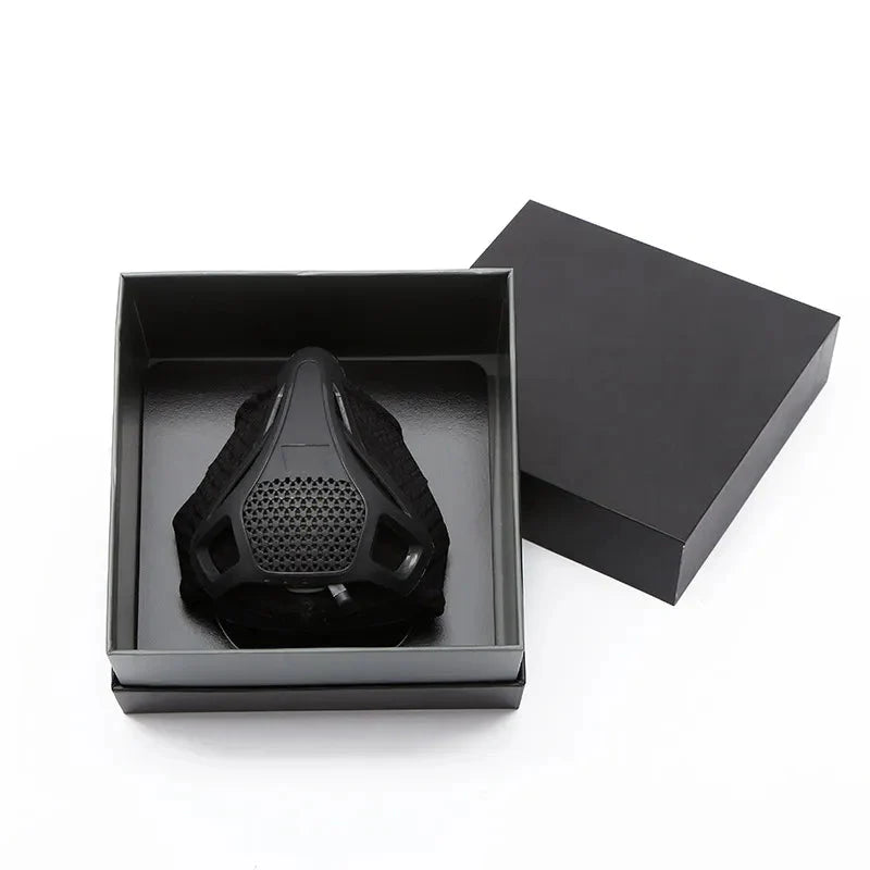 Black Exercise Resistance Mask Anaerobic Adjustable Anti Spier
