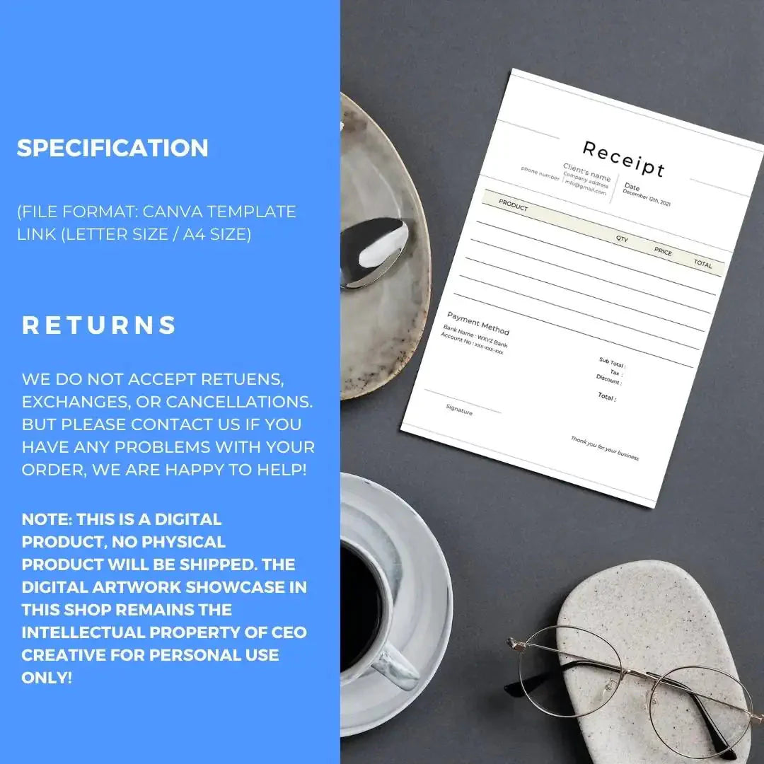 Downloadable 5 Page Business Template Bundle Style #2 Anti Spier