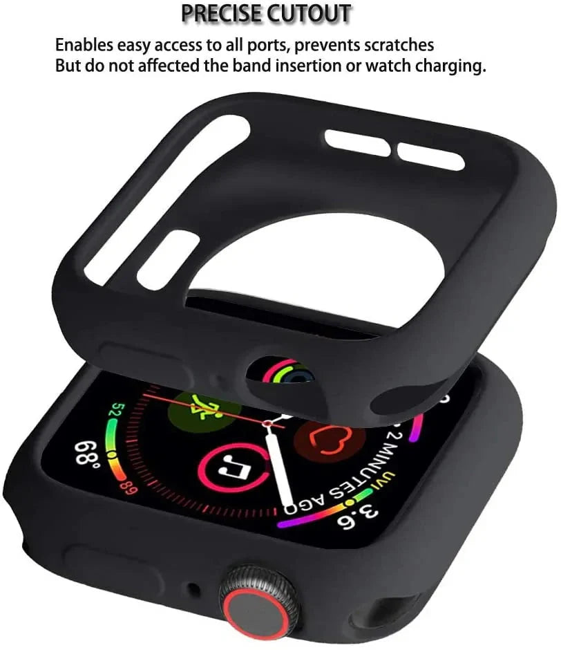 Soft Silicone Case Watch Anti Spier