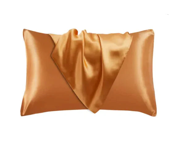 Silk-like Solid Color Pillowcase Anti Spier