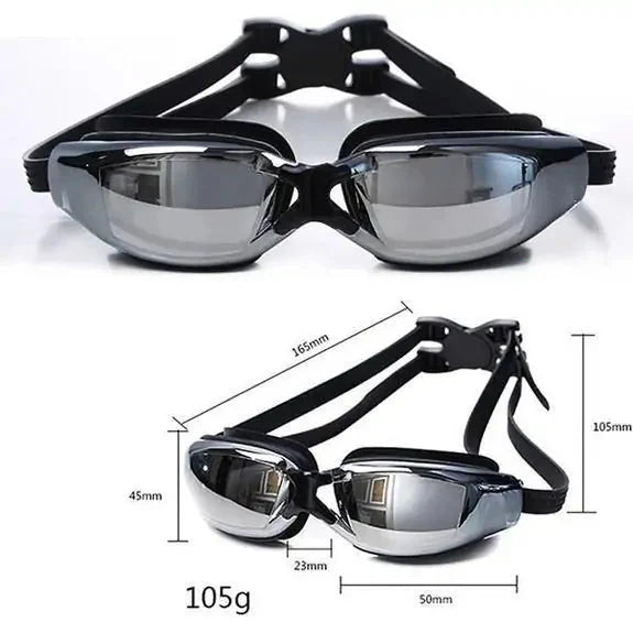 HD Anti - Fog Swim Goggles Anti Spier