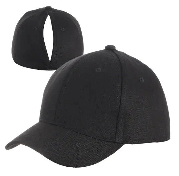Cap With Hair Extensions Automatic Magnetic Cap Sports Cap Anti Spier
