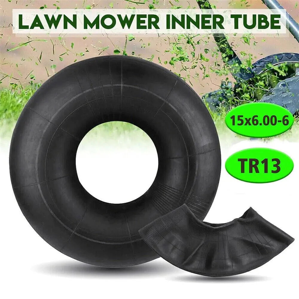 2PCS 15x6.00-6 Lawn Mower Tire Inner Tubes 15X6-6, 15X6x6, 15/6x6 TR13 Valve ATV Anti Spier