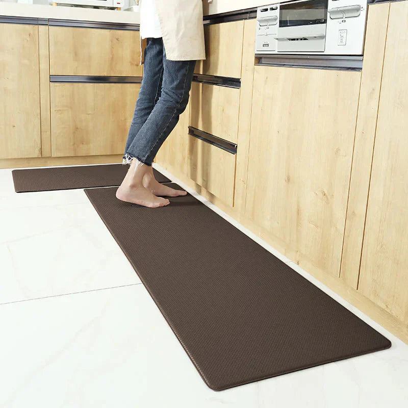 PU Leather Kitchen Floor Mats Anti Spier