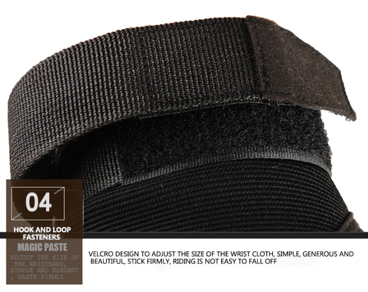 Tactical Motorcycle Motocross Full Finger Gloves Motorbike Riding Racing Mittens Anti Spier