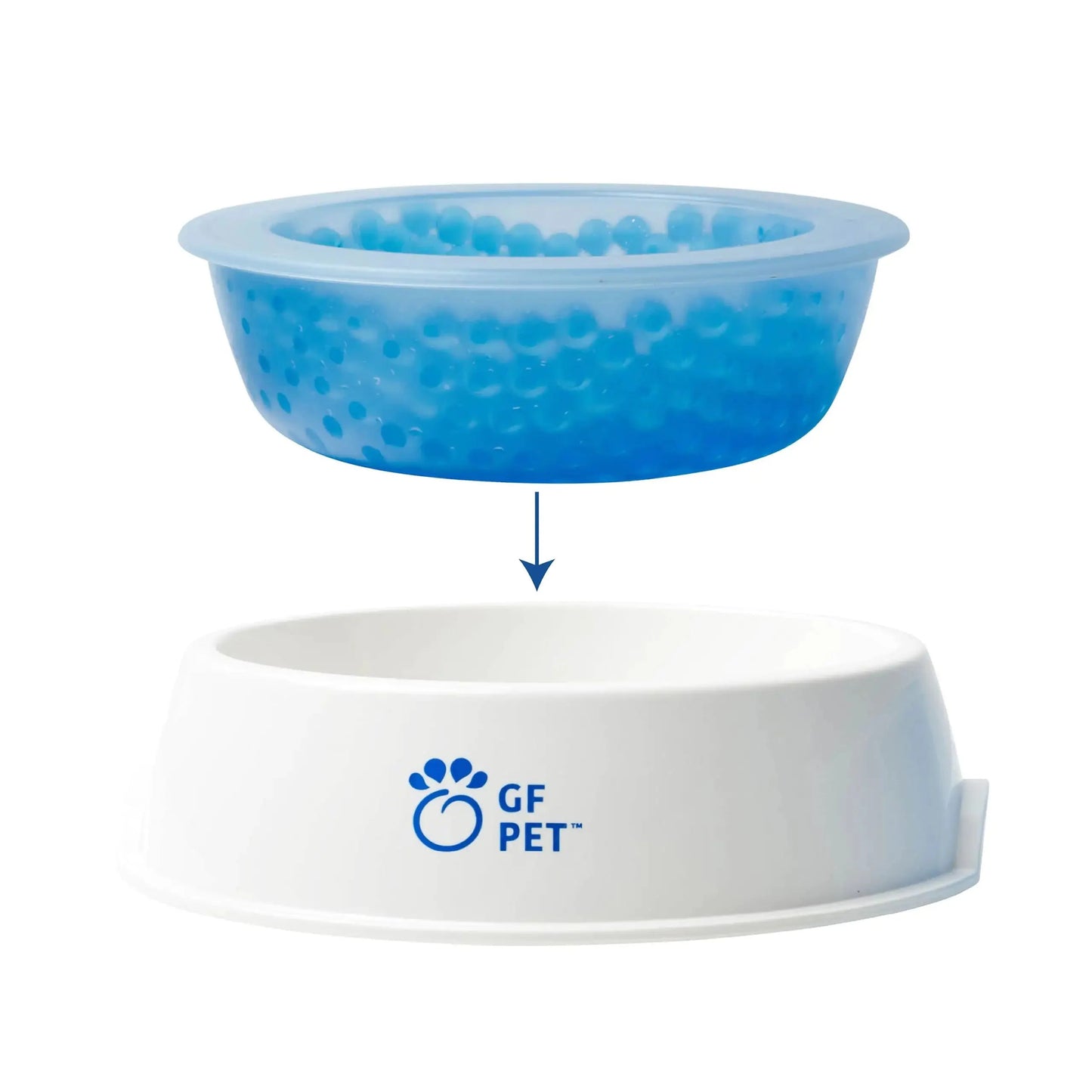 Ice Bowl - Pet Cooling Water Bowl Anti Spier