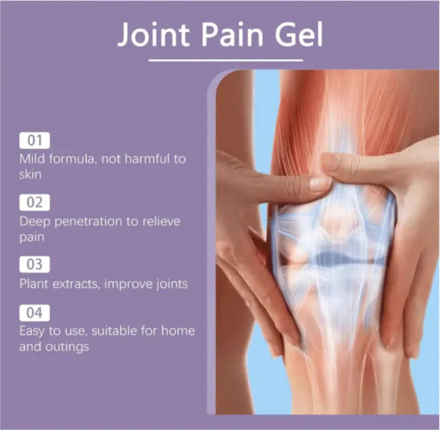 Purple Joint Pain Relief Gel Anti Spier