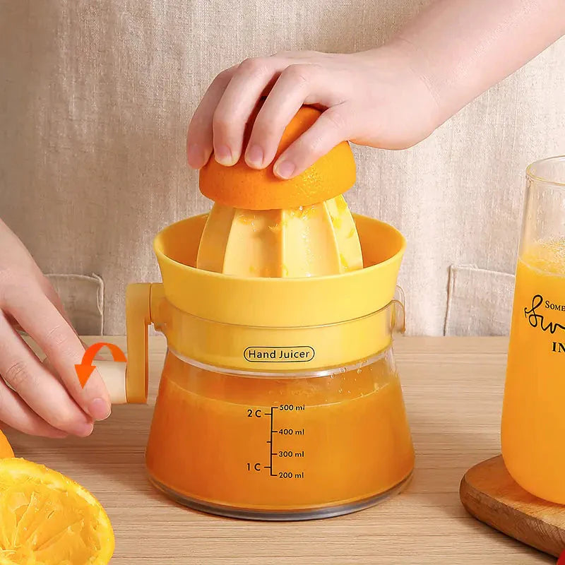 Multi-Functional Manual Juicer for Kitchen Use Anti Spier