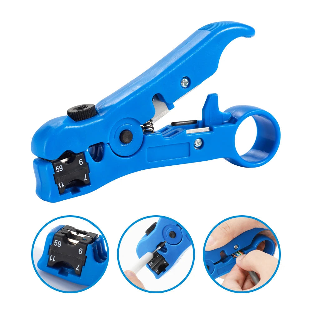 Crimper Stripper Cutter Anti Spier