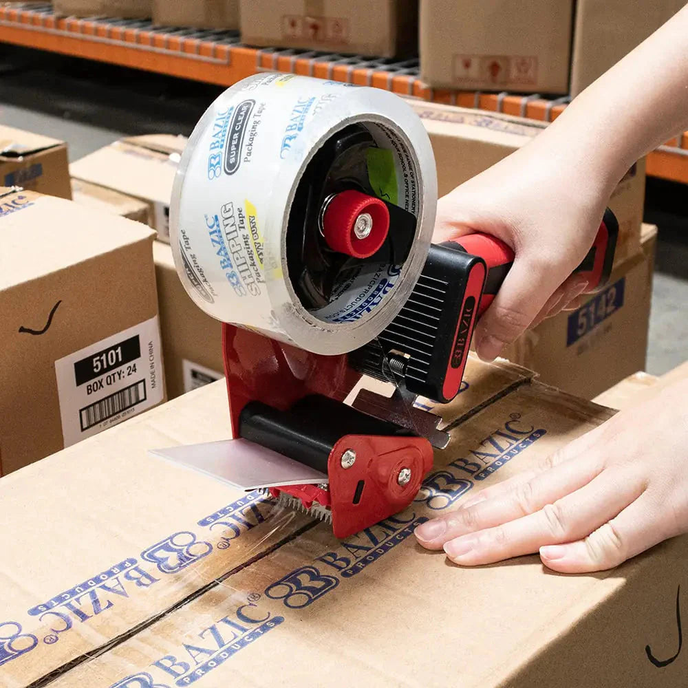 Rubber Grip Premium Comfort Packing Tape Dispenser Anti Spier