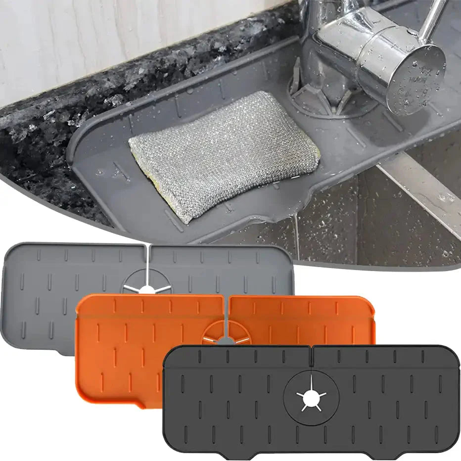 Kitchen Sink Splash Guard Drain Pad Anti Spier