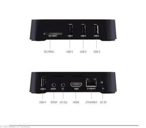 MXQ Pro 4K Ultra HD 64Bit Wifi Android 7.1 Quad Core Smart TV Box Media Player Anti Spier