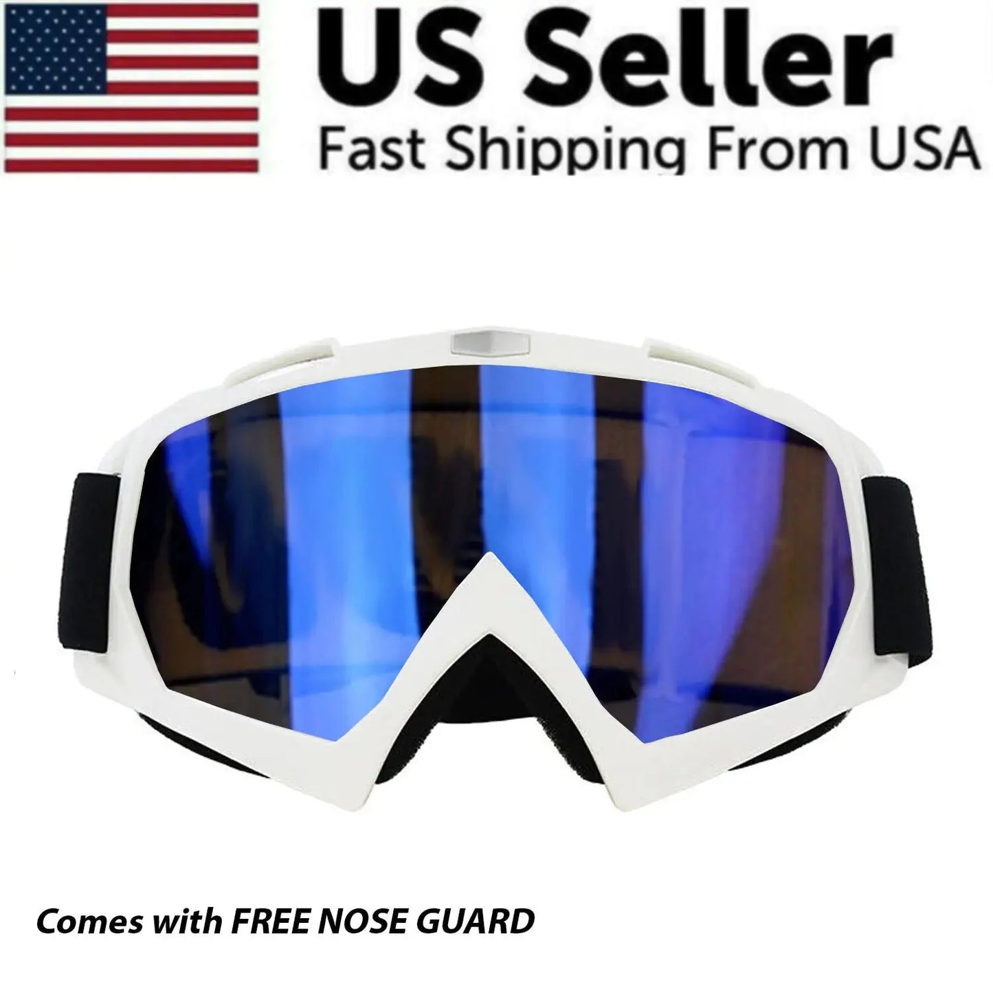 Motocross Goggles Racing Off-Road Dirt Bike ATV UTV BMX MX XC Motorcycle Eyewear Anti Spier