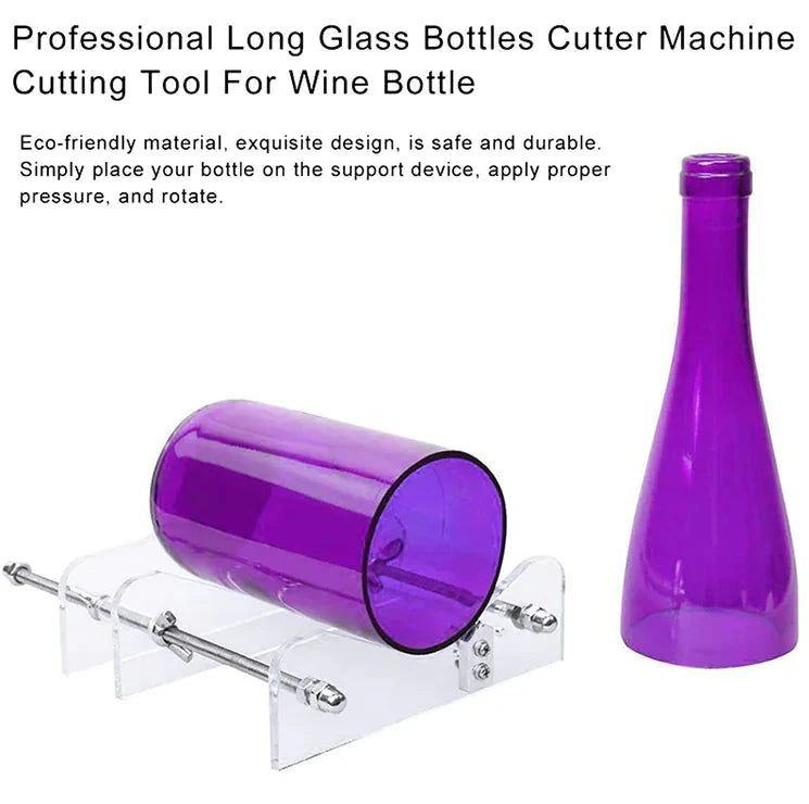 Glass Bottle Cutter Kit Beer Wine Jar DIY Cutting Machine Craft Recycle Tools US Anti Spier