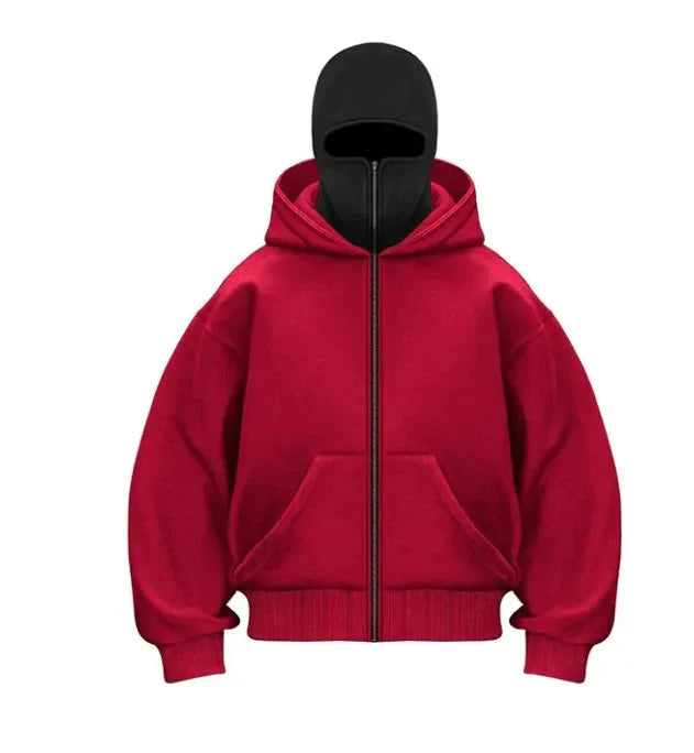 Fleece-lined Double Hood Anti Spier