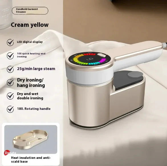 Steam Pressing Machines Rotating Handheld Garment Steamer Wet And Dry Dual-use Anti Spier