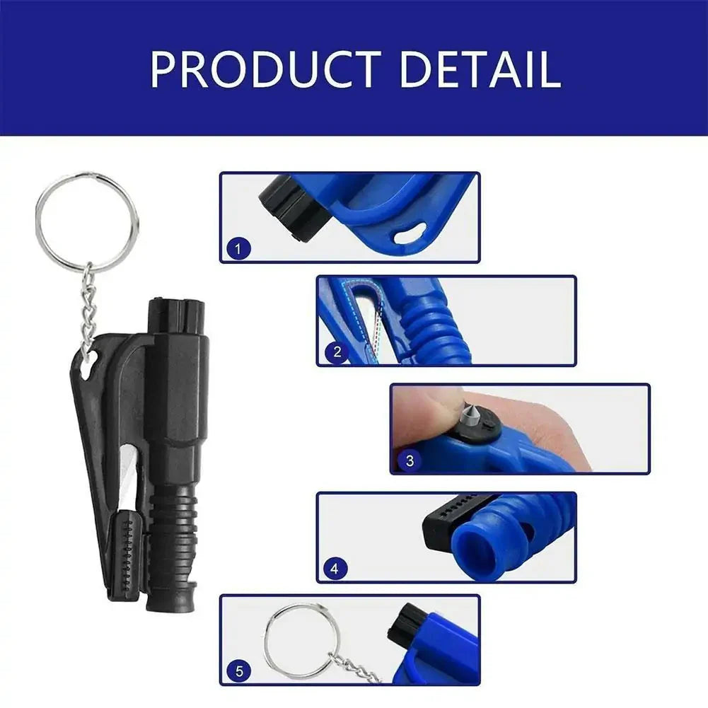 Mini Safety Hammer Keychain Anti Spier