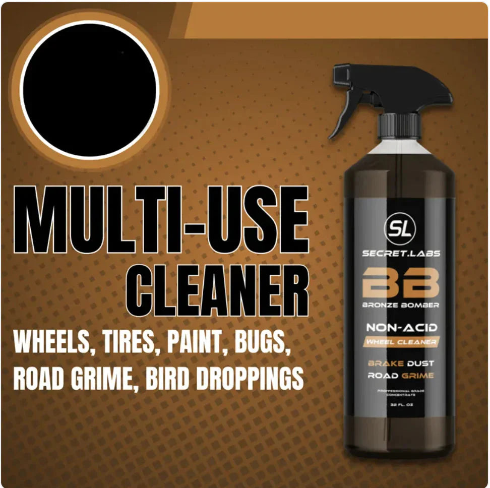 Bronze Bomber Wheel Cleaner - Non-Acid Formula Anti Spier