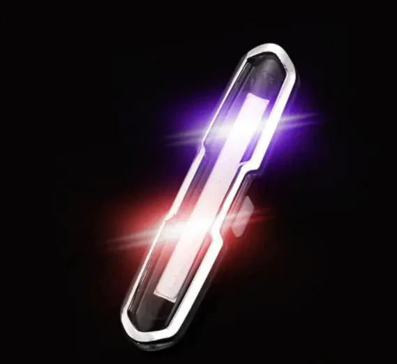 USB Rechargeable Bicycle Tail Light for Night Riding Anti Spier