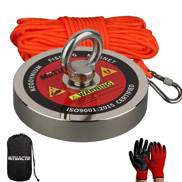 Heavy Duty Fishing Magnet Rope Anti Spier