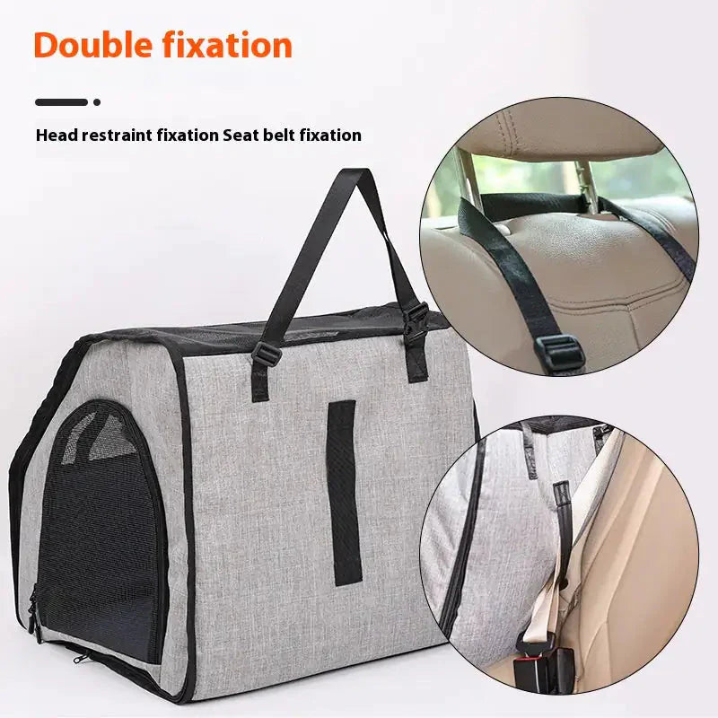 Foldable Car Waterproof And Portable Pet Bag Anti Spier
