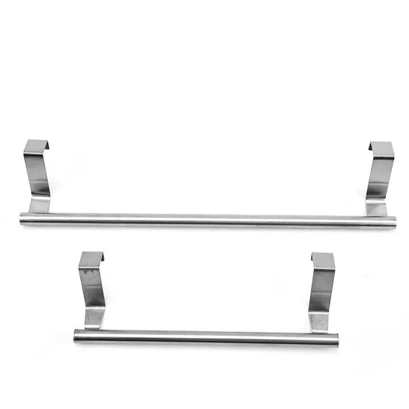 Stainless Steel Single Rod Towel Rack for Cabinet Doors Anti Spier