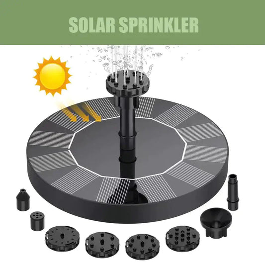 Solar Water Fountain Anti Spier