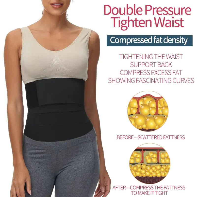 13CM Bandage Wrap Snatch Me Up Waist Anti Spier
