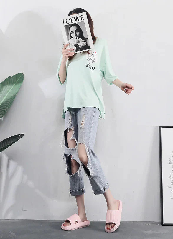 Cozy Pillow Slides Anti-Slip Sandals Ultra Soft Slippers Cloud Home Outdoor Shoe Anti Spier