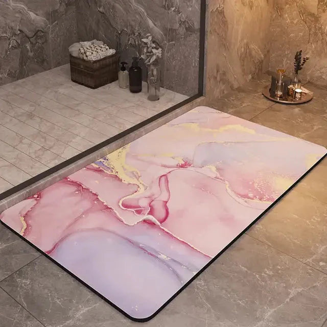 Luxury Coordinating Shower Mats-Polymers Anti Spier