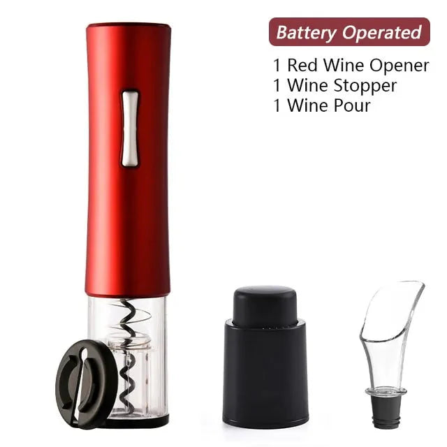 Electric Wine Opener Foil Cutter Jar Opener Kitchen Gadget Anti Spier