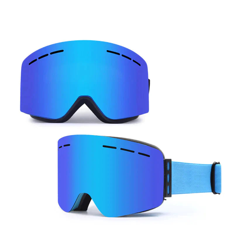 Anti-Fog Ski Goggles with Magnetic Lens Anti Spier