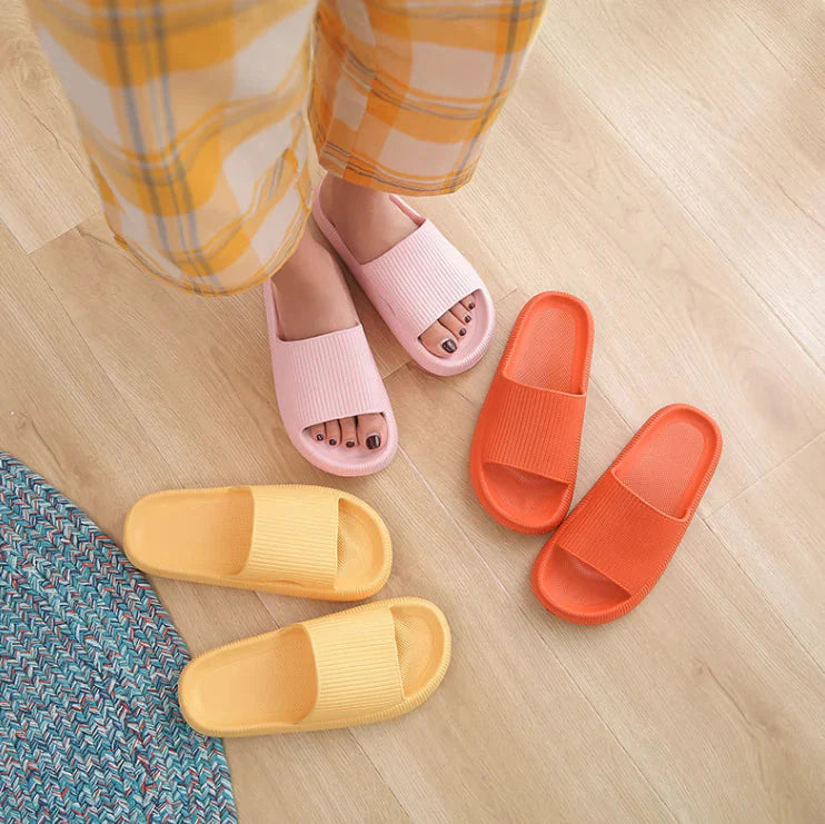 Cozy Pillow Slides Anti-Slip Sandals Ultra Soft Slippers Cloud Home Outdoor Shoe Anti Spier