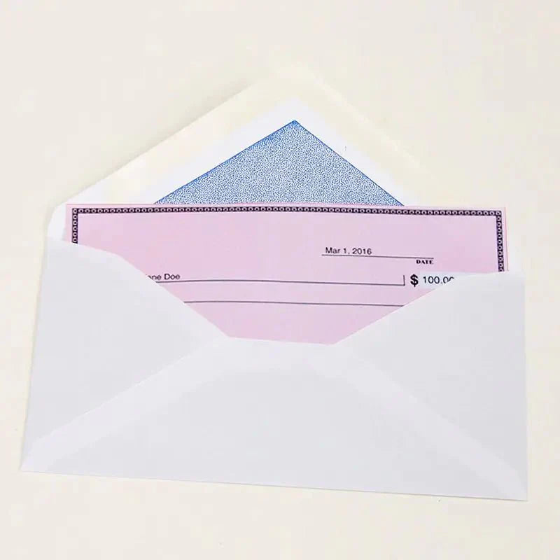 #6 3/4 Security Envelope w/ Gummed Closure (80/Pack) - Anti Spier - Anti Spier - 