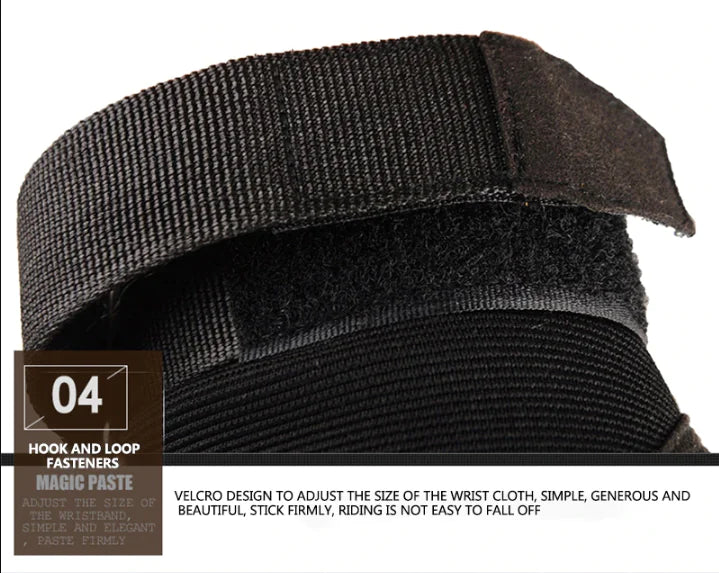 Tactical Motorcycle Motocross Full Finger Gloves Motorbike Riding Racing Mittens Anti Spier