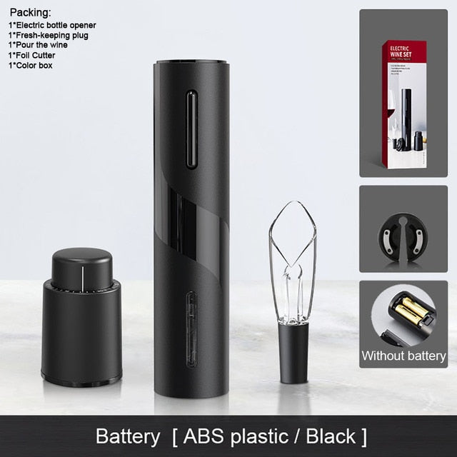 One-click Electric Wine Bottle Opener - Wins Wow
