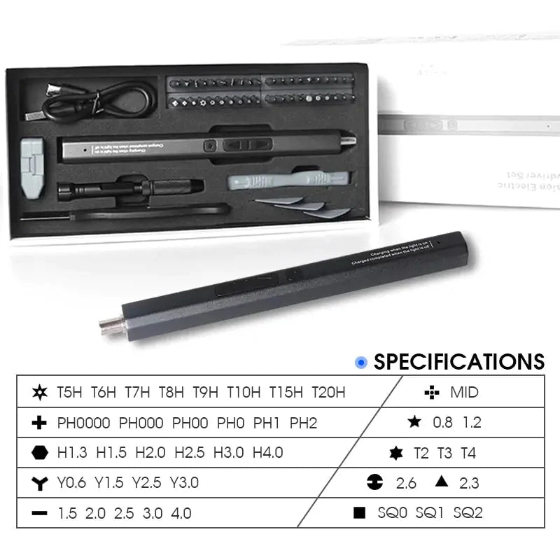 Portable Screw Driver Kits Anti Spier