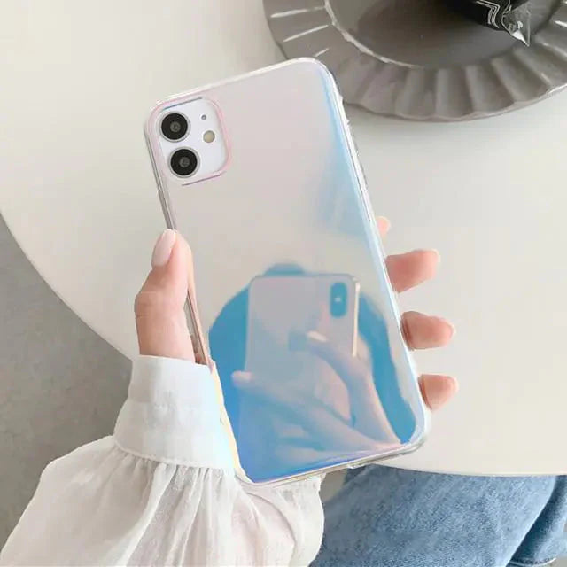 Luxury Mirror Phone Case Anti Spier