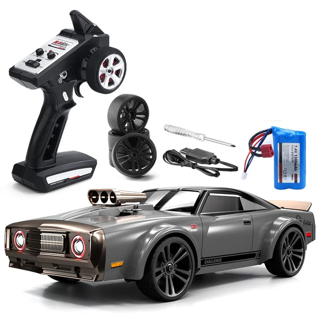 High Speed RC Car Vehicles Muscle Car IPX4 Waterproof Gift Toys RTR for Kids Anti Spier
