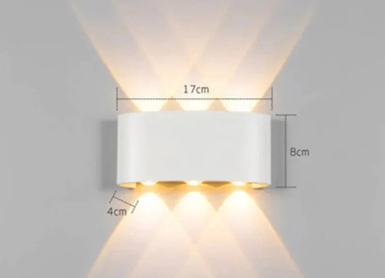 Waterproof LED Wall Lamp for Indoor & Outdoor Anti Spier