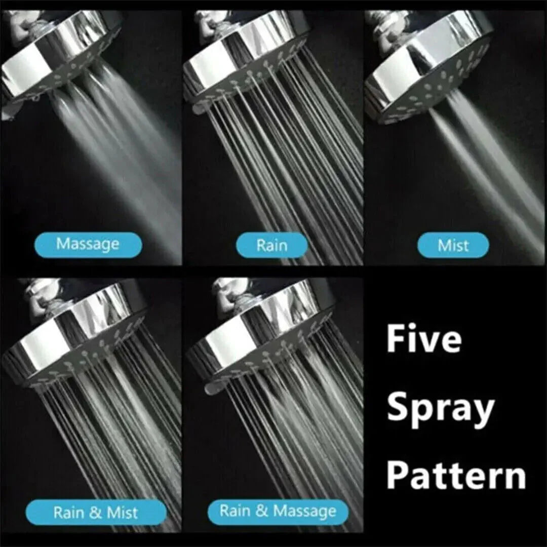 Shower Heads Handheld Spray High Pressure Adjustable Showerhead Top Spray Bath Anti Spier